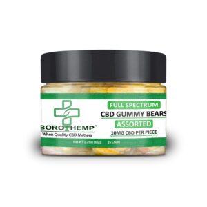 Full Spectrum CBD Gummy Bear 10mg