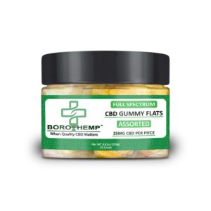 Full Spectrum CBD Gummy Flats 25mg