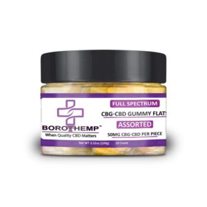 CBD-CBG Gummy Flats 50mg